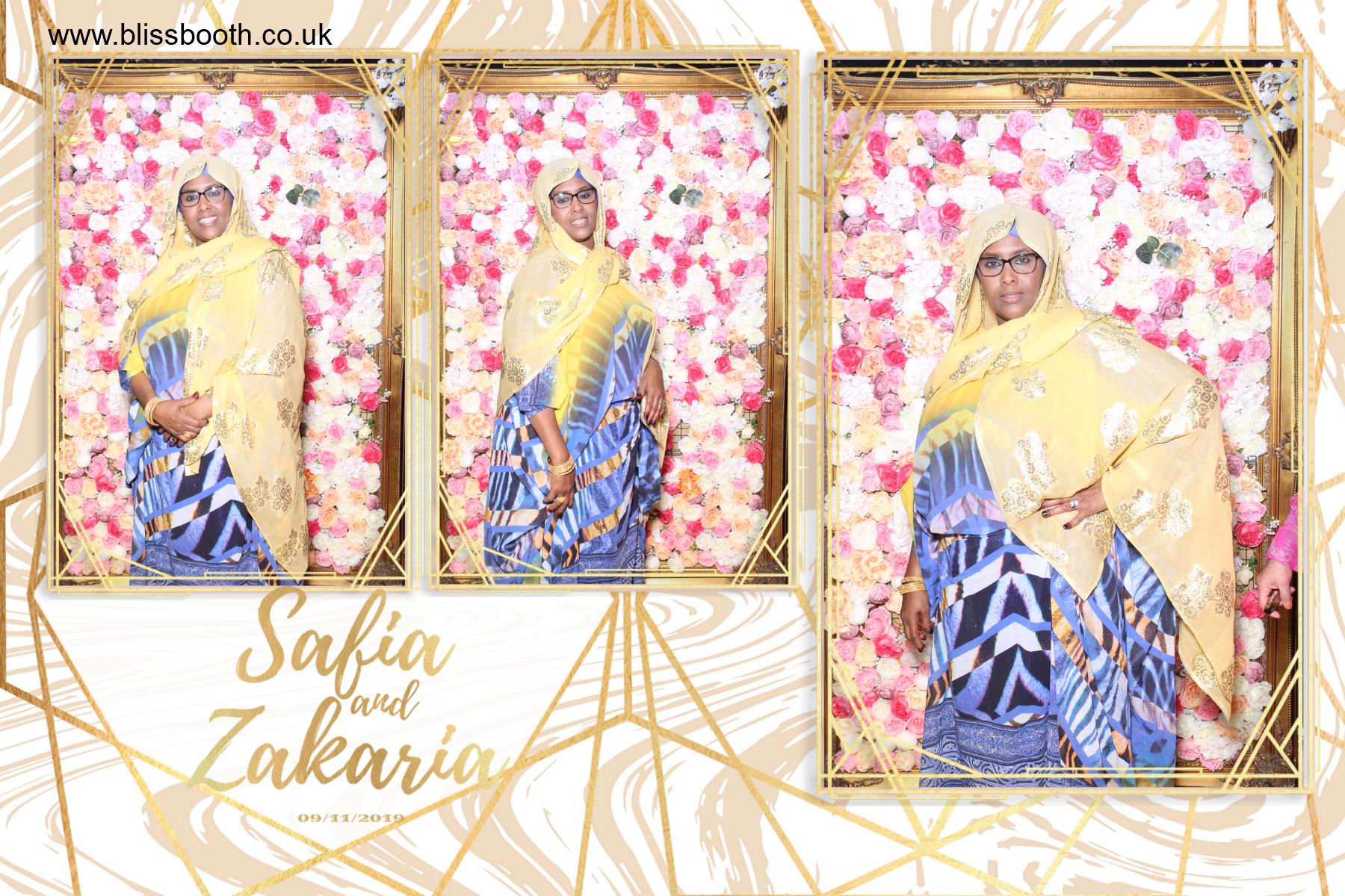 Safia & Zakaria | View more photos from the event at gallery.blissbooth.co.uk/u/BlissBooth/Safia-Zakaria